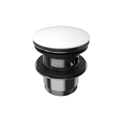 Arcqua Arcqua bonde de baignoire pop-up 1 1/2 avec trop-plein mat blanc