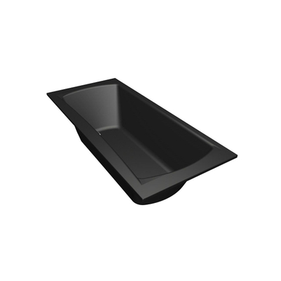 Xenz Robijn Baignoire duo - 180x80x48 - bonde Centrale - acrylique - ebony
