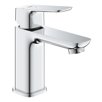 Grohe Cubeo 1-gats Wastafelkraan - S-Size - gladde body - met push-open - chroom