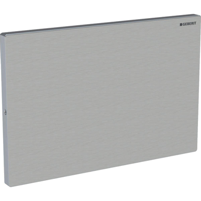 Geberit Sigma afdekplaat - voor toilet - 24x15.7cm - geborsteld rvs