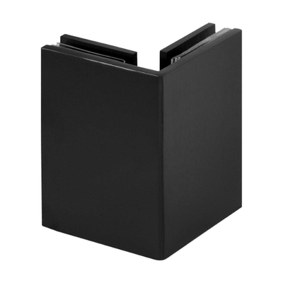 BRAUER Créer Douche à l'italienne - 90x200cm - sans profil - 40cm - paroi latérale - anti-calcaire - verre de sécurité 8mm - anthracite mat