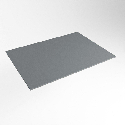 Mondiaz TOP 51 Topblad - 70x51x0.9cm - geschikt voor afdekplaat - Solid surface - Plata