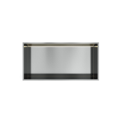 Hotbath &MORE Inbouwbox of inbouwnis - 30x60x10 - met LED - IP44 - RVS 316