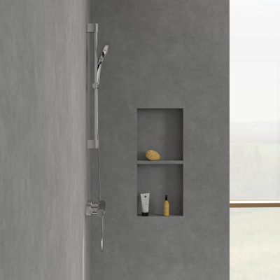Villeroy & Boch Universal Taps & Fittings Douchethermostaat - voor douche Rond - hoogglans chroom