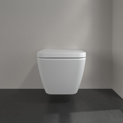 Villeroy & Boch Finion WC suspendu à fond creux DirectFlush 37.5x56cm Ceramic+ stone white