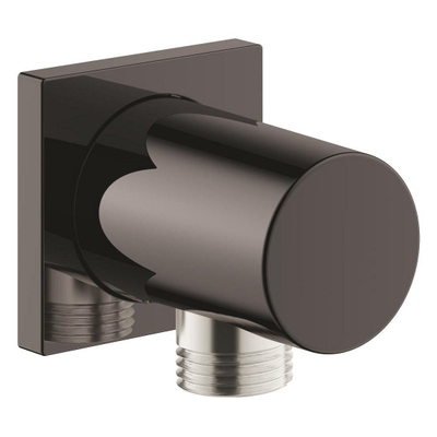Grohe Rainshower Wandaansluitbocht - 1/2" - zonder houder - hard graphite (antraciet)