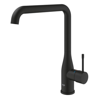 Grohe Essence New Keukenmengkraan - L-uitloop - phantom black (zwart)