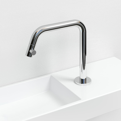 Clou Kaldur robinets chrome robinet de fontaine 4.5x19.7cm droit