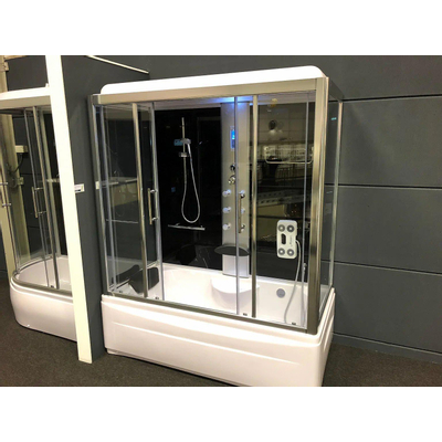 Xellanz Paris bain/douche 170x90 h 220 cm verre de sécurité 5 mm
