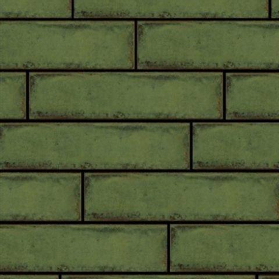 ÉCHANTILLON Cifre Cerámica Carreau mural Alchimia Olive Vintage Brillant Vert