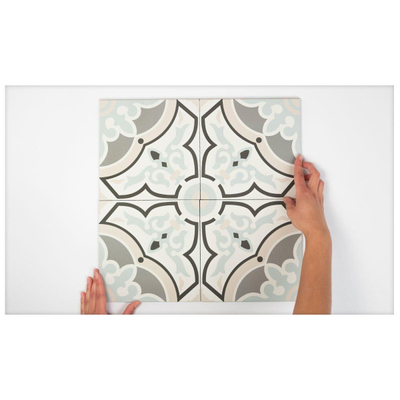 Cifre Ceramica wand- en vloertegel - 20x20cm - Vierkant - 8.5mm - Alba