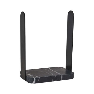 Aquanova Nero - Support pour serviette d'invité - Noir (noir)