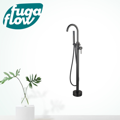 FugaFlow Eccelente Sobrado Robinet baignoire sur pied 107.8cm avec douchette Gun metal