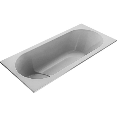 Villeroy & Boch Libra kunststof bad quaryl rechthoekig - 170x75cm - met poten - glans wit