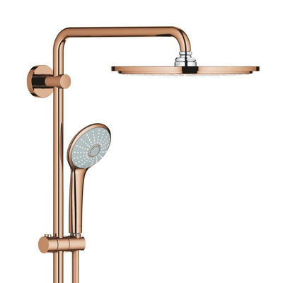 Grohe Euphoria XXL Regendoucheset Opbouw - hoofddouche 31cm - handdouche rond - warm sunset (koper)