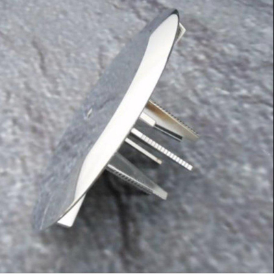 Geberit afwerkset - douchesifon - voor referentie 150.671.21.1 (sku 130129) - afvoeropening D - 90mm - glansverchroomd (chroom)