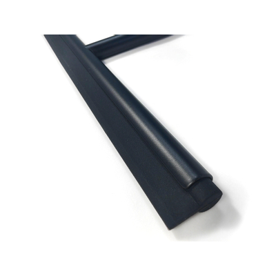 Saniclass Dual Glaswisser - inclusief haak - mat zwart