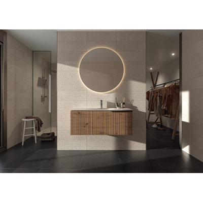 Cifre Ceramica MidTown Carrelage mural - 20x60cm - Cream decor mat (crème)