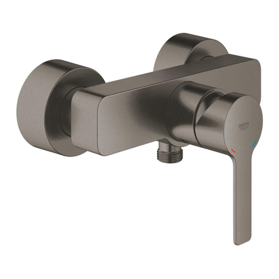 GROHE Lineare new vanne de douche z. déviateur m. coupleurs hoh=15cm brossé Hard graphite brossé (anthracite)