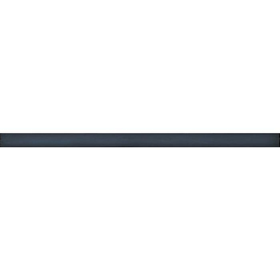 Terravito Alrivo Round wandtegel - 1.5x30cm - 8mm - Rechthoek - Black mat