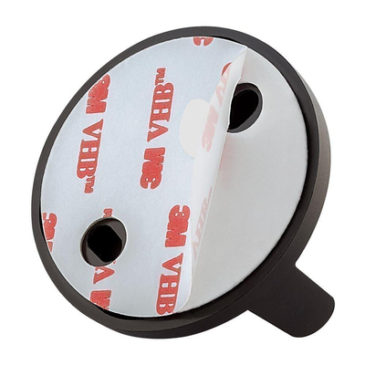 Tiger Tune Porte-rouleau papier toilette avec rabat Inox brossé / Noir