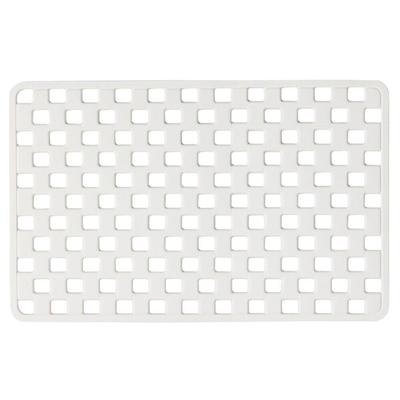 Sealskin Doby Tapis de sécurité 38x75 cm Caoutchouc Blanc