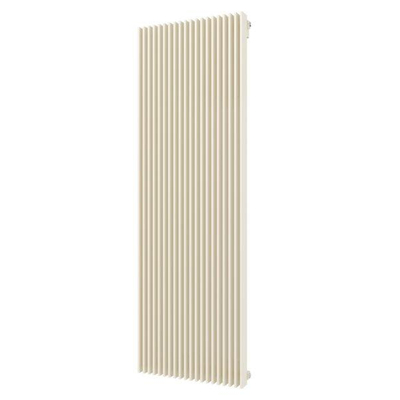 Plieger Antika Retto designradiator verticaal middenaansluiting 1800x595mm 1753W pergamon (RAL9001)