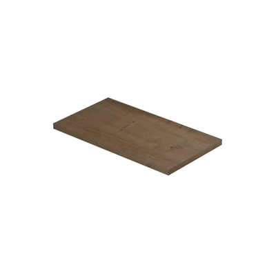 INK Topdeck XS Wastafelblad - 40x22x1.6cm - tbv onderkast - MDF - Fineer Ash grey