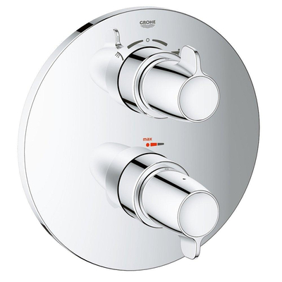 Grohe Grohtherm Special Afbouwdeel - voor inbouw badkraan - diameter 21cm - chroom