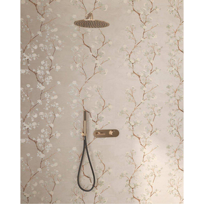 Ceralto Lumaro Vein bande décorative - 31,6x100cm - 9,4mm - rectifié - décor B - nude mat