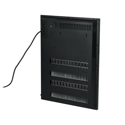 Eurom Alutherm Sani Convectorkachel - 40x56cm - 800watt - wifi - wand - Verticaal - mat zwart