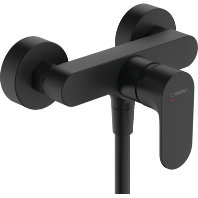 Hansgrohe Rebris s Eengreeps douchemengkraan - opbouw - met 2 flow rates - mat zwart