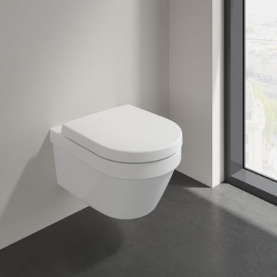 Villeroy & Boch Architectura combi-pack WC à fond creux Directflush avec abattant avec softclose et quick release Ceramic+ blanc