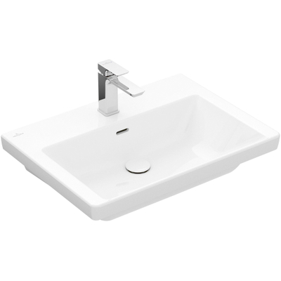 Villeroy & Boch Subway 3.0 Lavabo - 650 x 470 x 165 mm - Blanc Alpin CeramicPlus - avec trop-plein