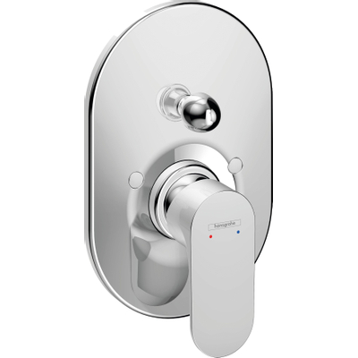 Hansgrohe Rebris s Eengreeps - inbouw badmengkraan - hoogglans chroom