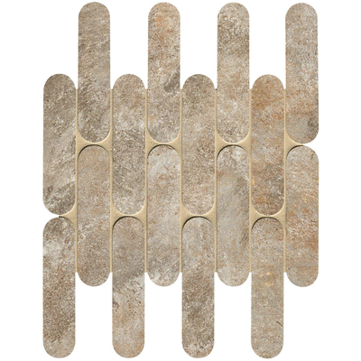 Fap Ceramiche Nobu wand- en vloertegel - 29x29.5cm - Natuursteen look - Slate mat (bruin)