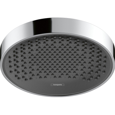 Hansgrohe RainFinity PowderRain - hoofddouche 250 - 1jet - met douchearm 10-30° verticaal kantelbaar - diameter 25cm - hoogglans chroom