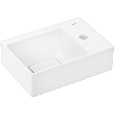 HansGrohe Xevolos E lave-mains 360/250 avec trou pour robinet à droite sans trop-plein, SmartClean