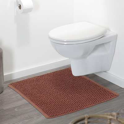 Sealskin Delhi Tapis de bain 60x60 cm Coton Rose foncé