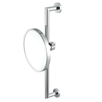 Geesa Mirror Scheerspiegel op stang 3x vergrotend ø 190 mm Chroom