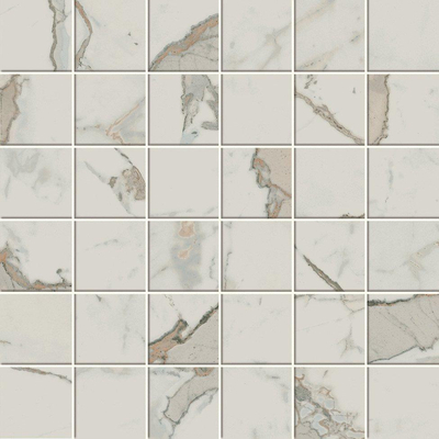 Atlas Concorde Solution Exigo Mozaiek vloer & wand - 30x30cm - 9.0mm - Calacatta