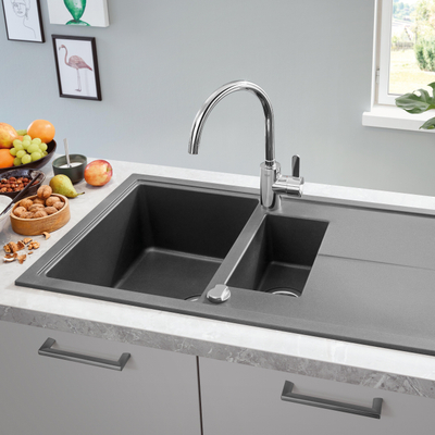 Grohe Eurosmart Cosmopolitan Keukenkraan - hoog - chroom