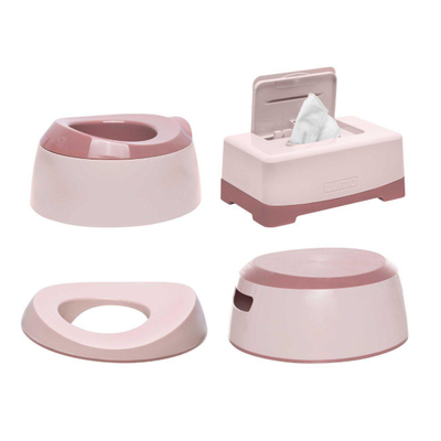 LUMA Blossom Pink toilet trainingsset 40x28cm