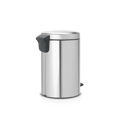 Brabantia NewIcon Pedaalemmer - 12 liter - kunststof binnenemmer - matt steel fingerprint proof