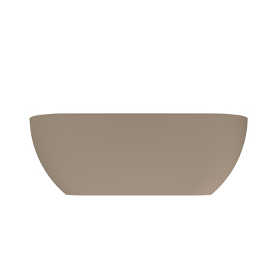 Arcqua Havana Baignoire îlot semi-encastrée - 170x80cm - mat truffe
