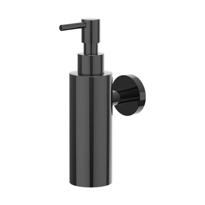 IVY Zeepdispenser - wand model - Zwart chroom PVD
