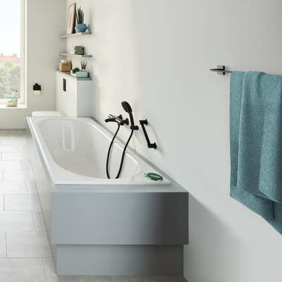 GROHE Start Cube handdoekhouder - 60cm - 1-arm - mat zwart