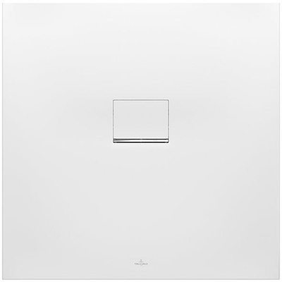 Villeroy & Boch Squaro infinity Receveur de douche 100x100x4xcm quaryl carré blanc mat