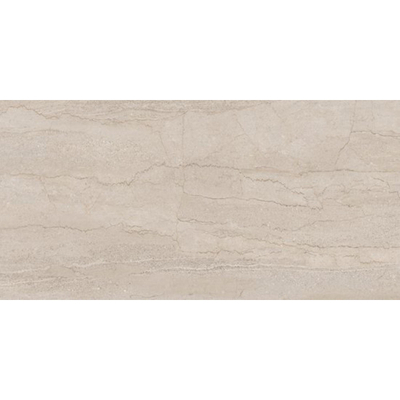 Vtwonen Carrelage Portland Travertin Carrelage de sol - 60x120cm - 9.0mm - rectifié - Taupe