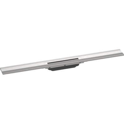 Hansgrohe RainDrain Flex Douchegoot - 80cm - inkortbaar - wandmontage - brushed stainless steel